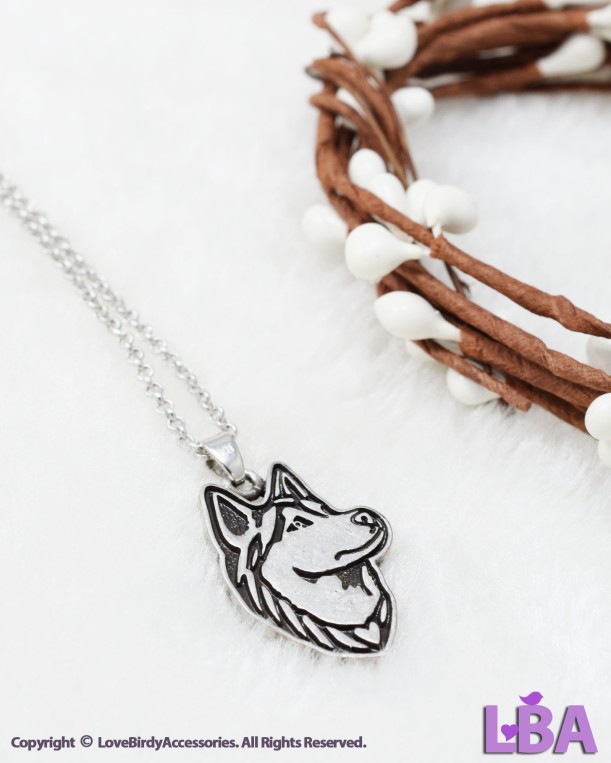 basset hound puppy pendant necklace